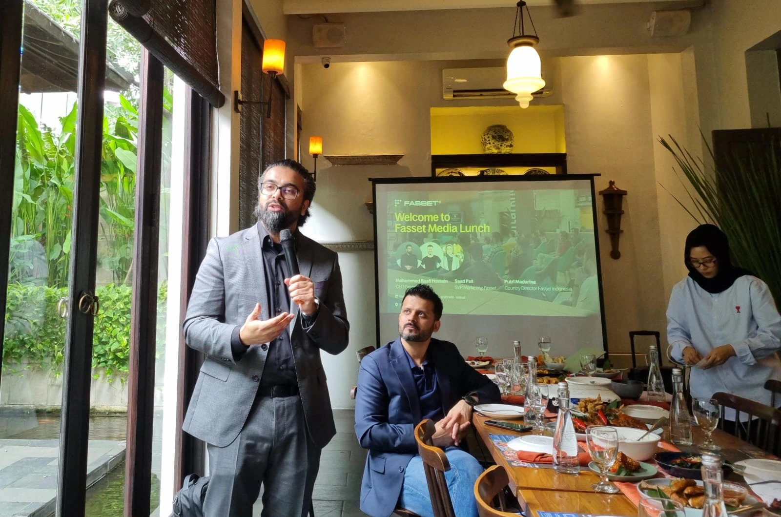 Mohammad Raafi Hssain, CEO Fasset, dalam keterangan pers di Jakarta, Kamis (16/1/2025).