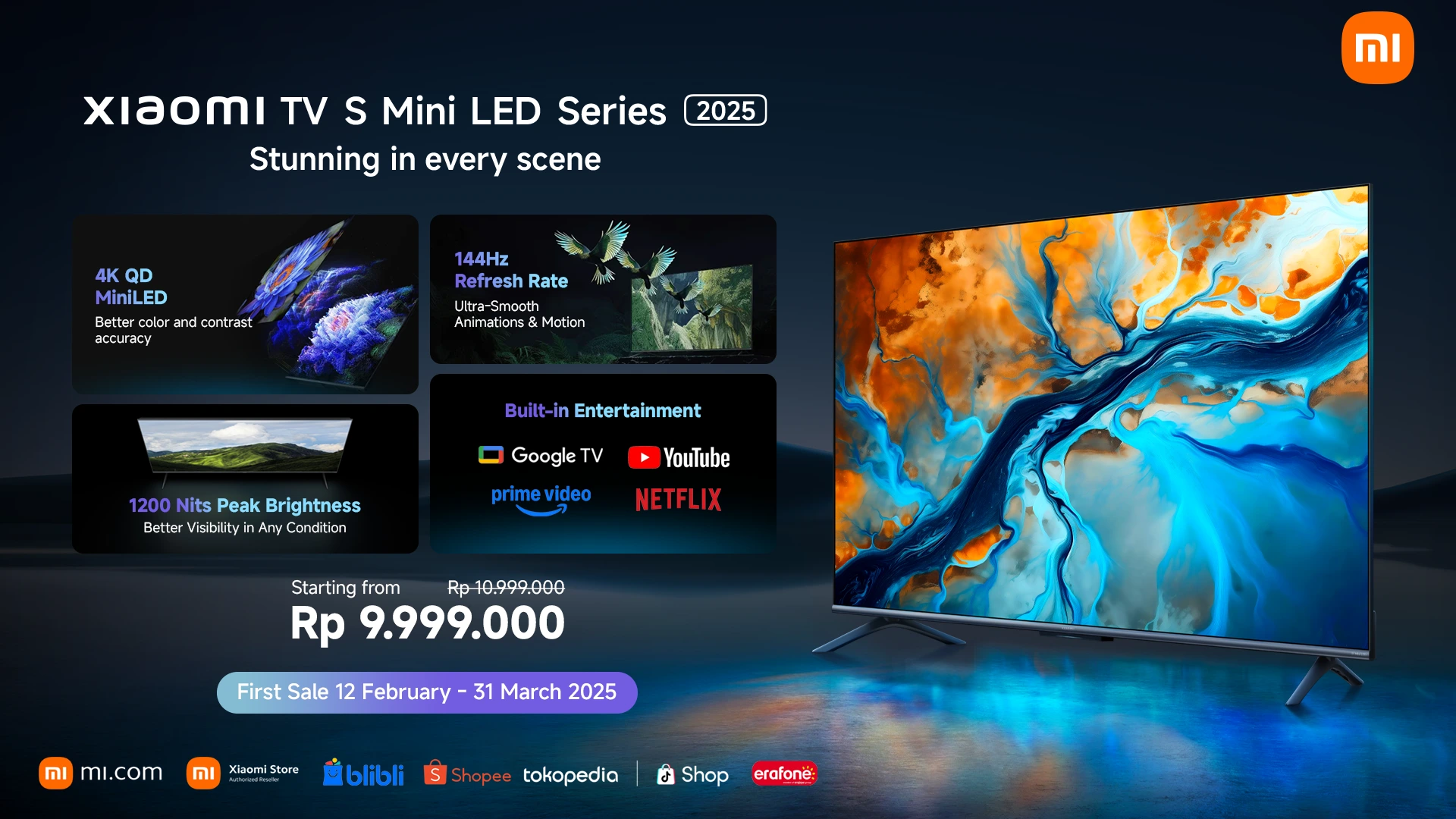 Xiaomi TV S Mini LED Series 2025