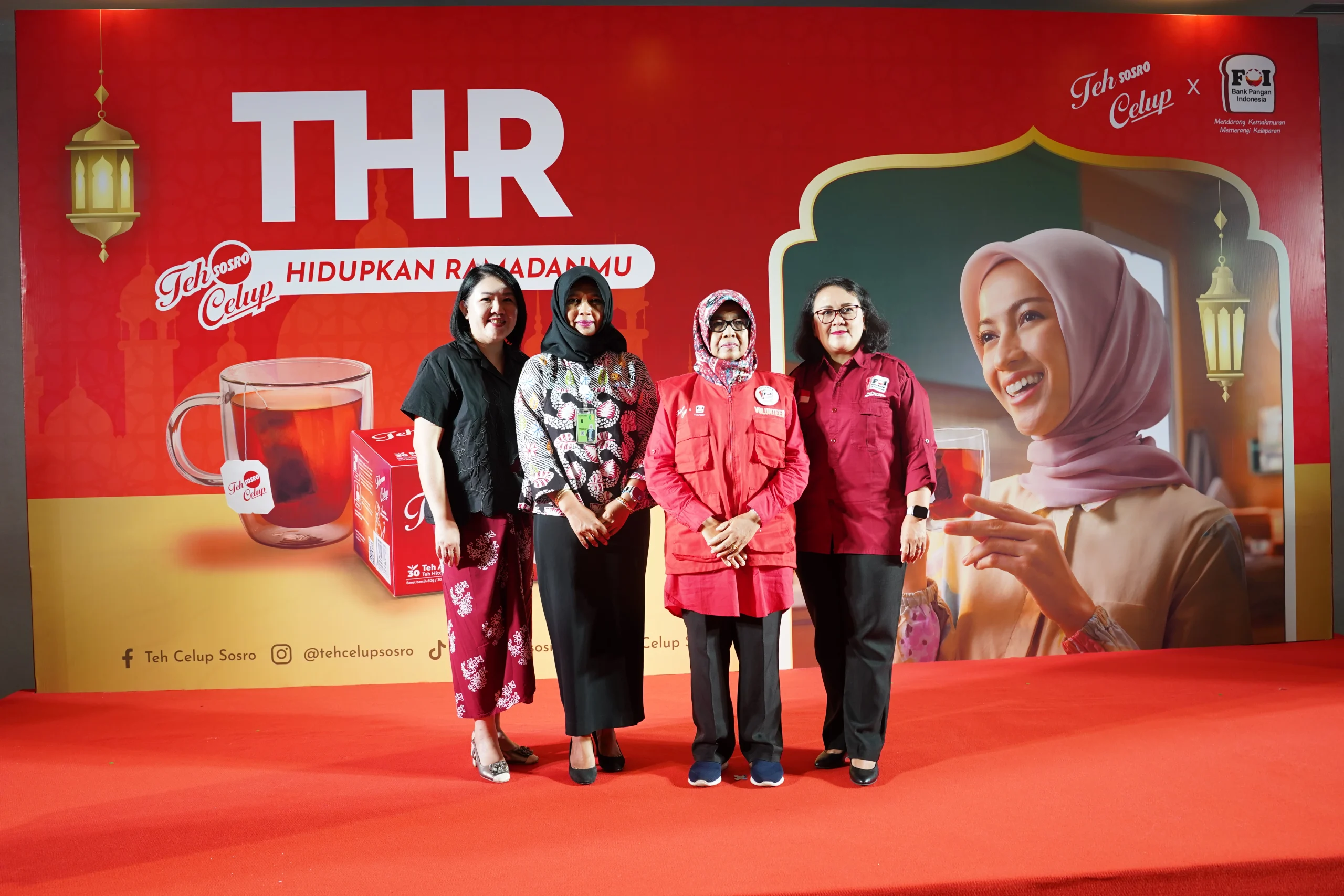 Press Conference THR Teh Celup Sosro (Sumber: Sosro)