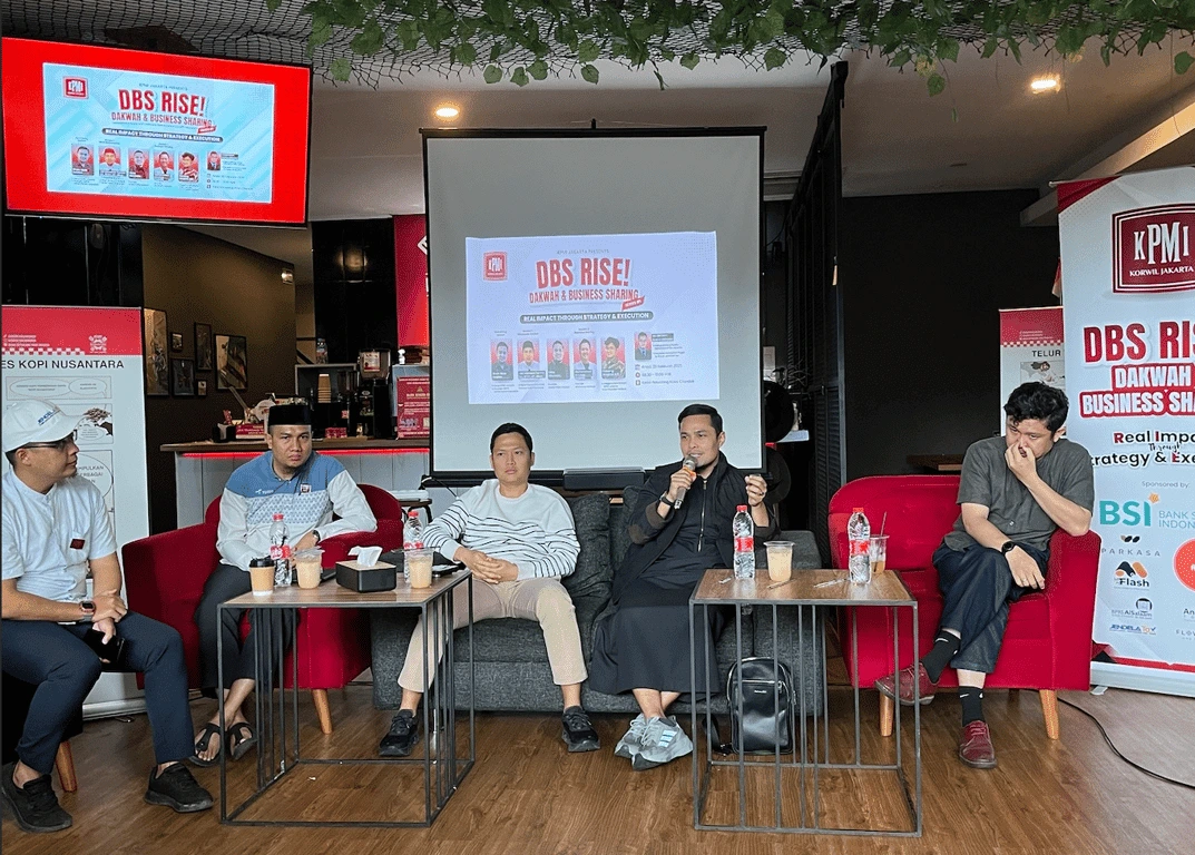 Komunitas Pengusaha Muslim Indonesia (KPMI) Jakarta menggelar DBS RISE, sebuah forum yang mengajak pengusaha Muslim untuk membangun bisnis sesuai prinsip syariah.