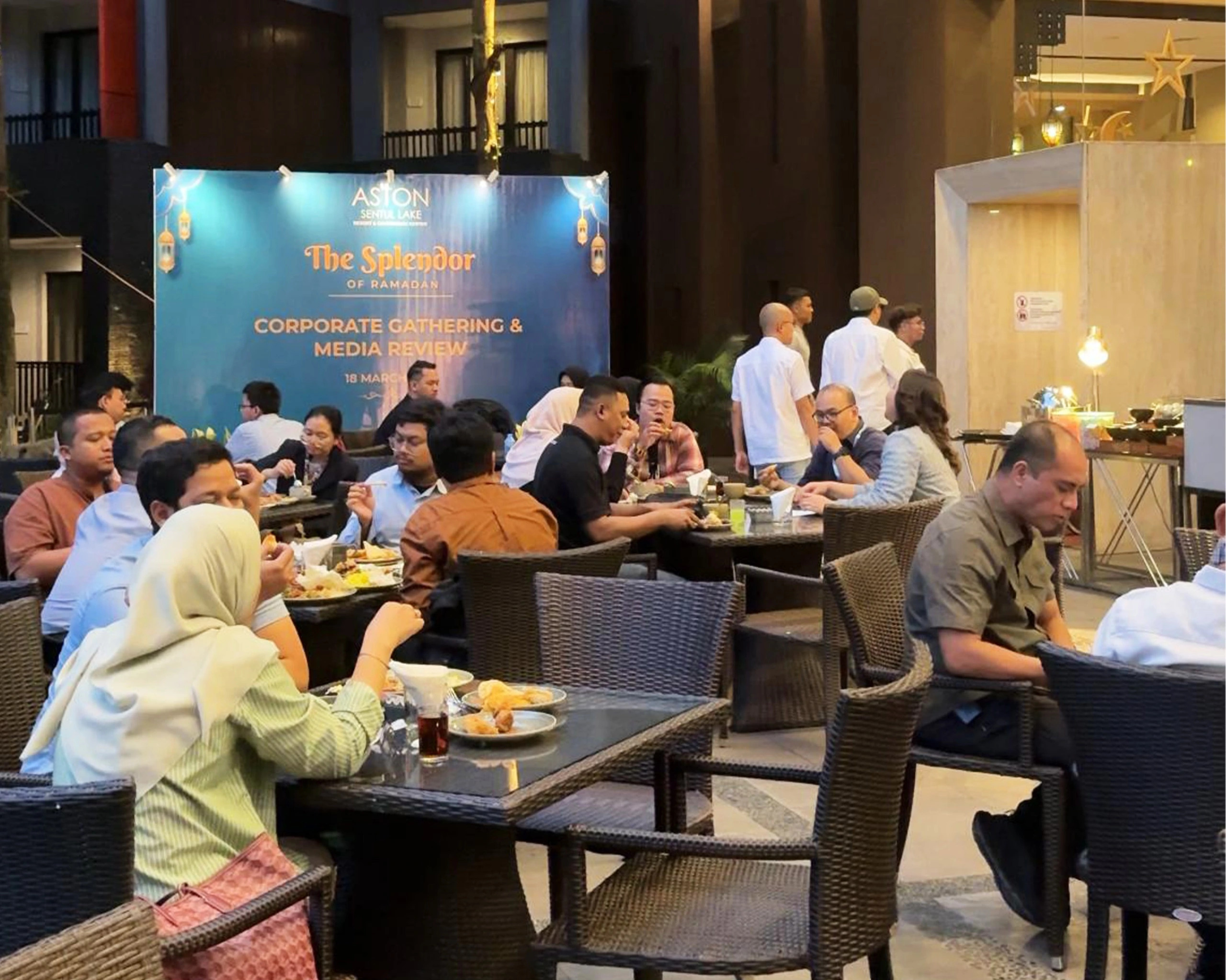 Aston Sentul menggelar dua acara istimewa, yaitu Corporate & Media Gathering Ramadan dan Buka Puasa Bersama Anak Yatim,