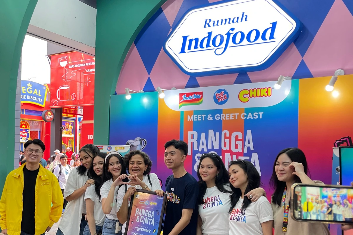 geng cinta di rumah indofood Jakarta Fair 2025