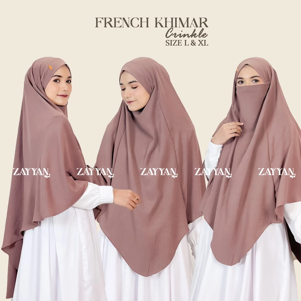 French Khimar Zayyan