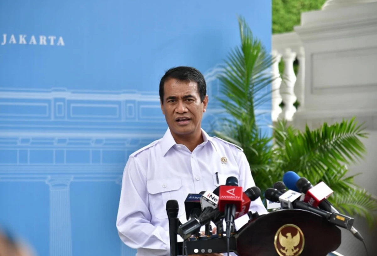 Menteri Pertanian Indonesia Andi Amran Sulaiman