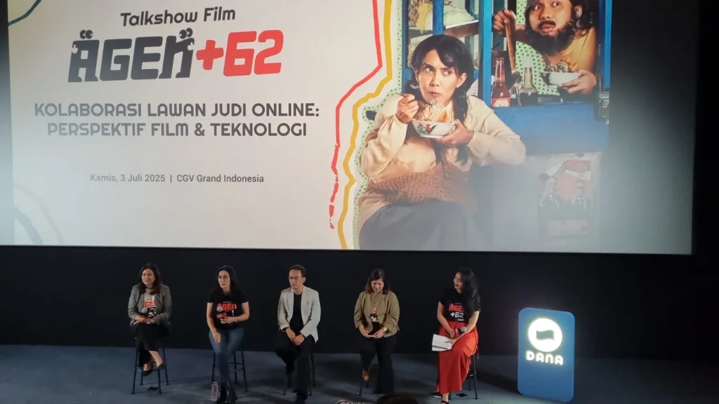 Talk show agen +62 di Jakarta, Kamis (3/7/2025).