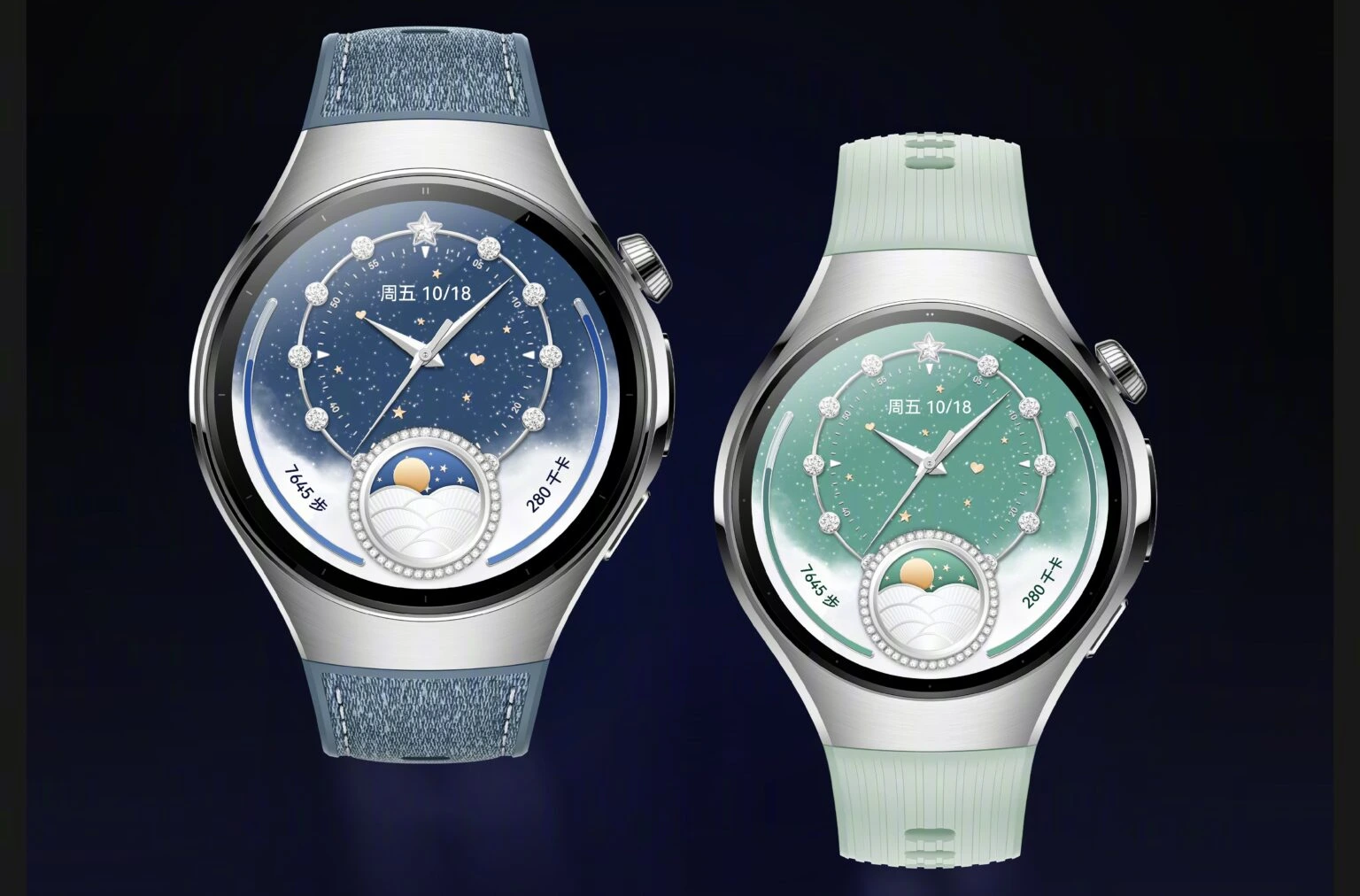 HUAWEI Watch 5 Tambah Sentuhan Denim dan Fluororubber lewat Warna Baru