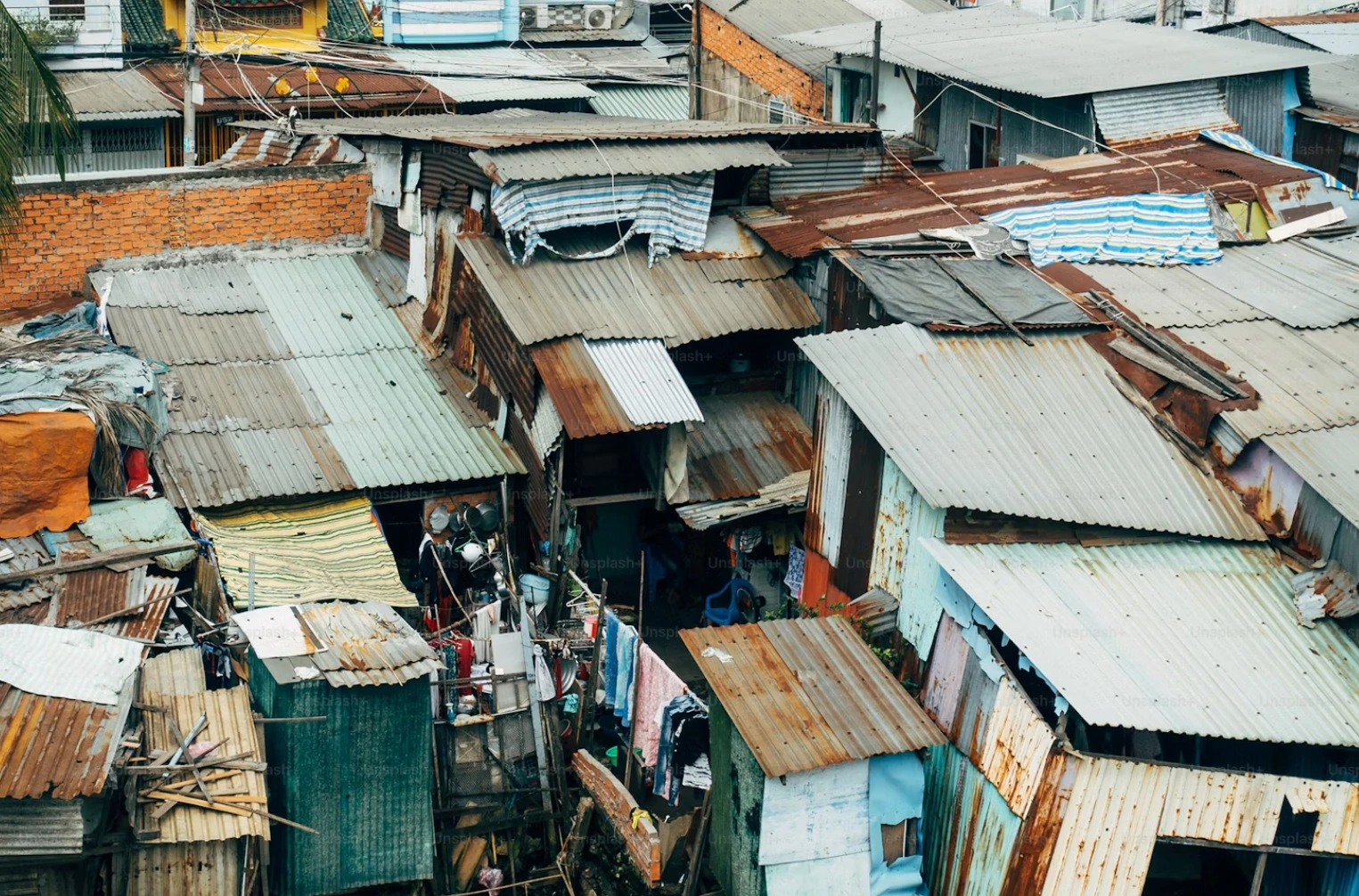 Gambaran kemiskinan di Indonesia yang tertangkap kamera.