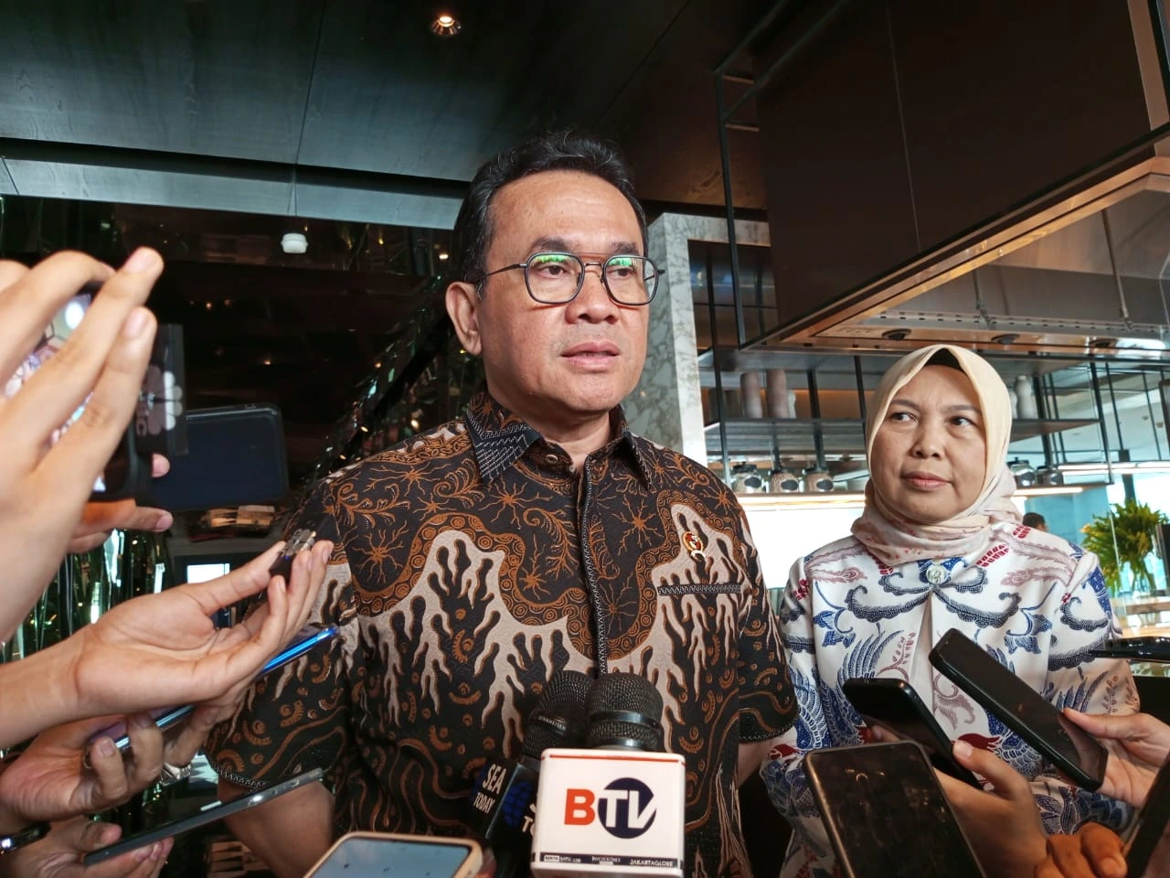 Menteri Perdagangan Budi Santoso.