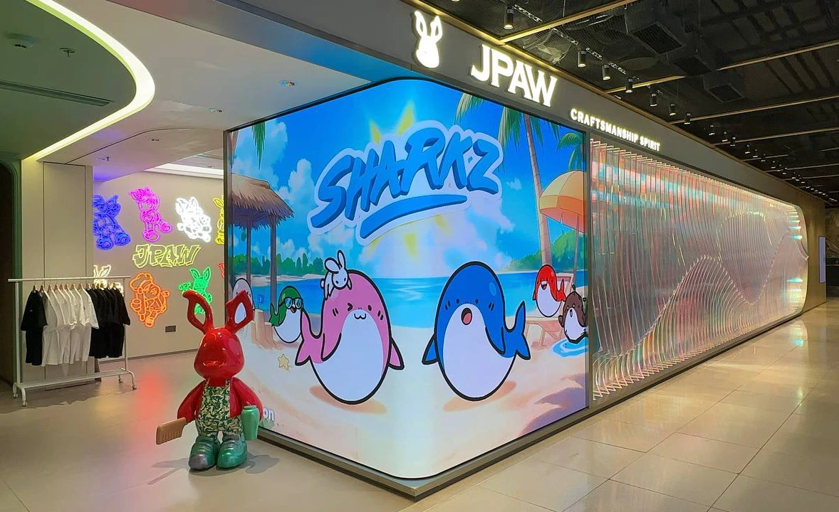 Jackson Sharkz—koleksi Non-Fungible Token (NFT) bertema hiu yang dikembangkan oleh protokol gaming blockchain Sui, Jackson.io