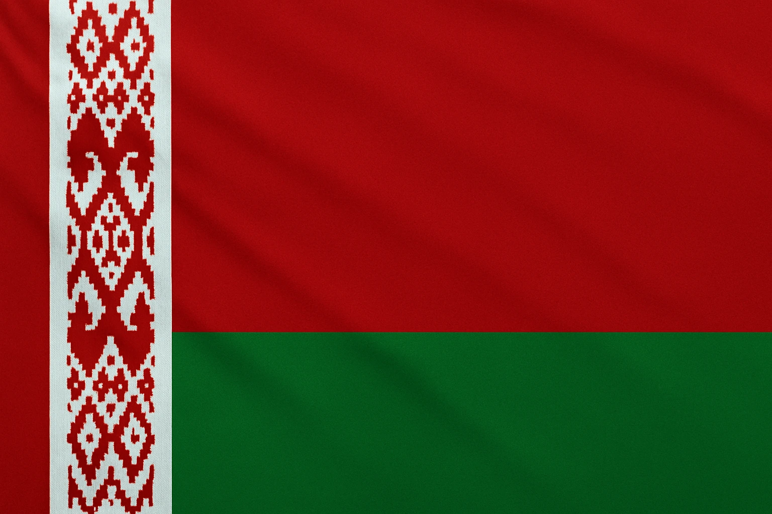 Bendera Belarus.