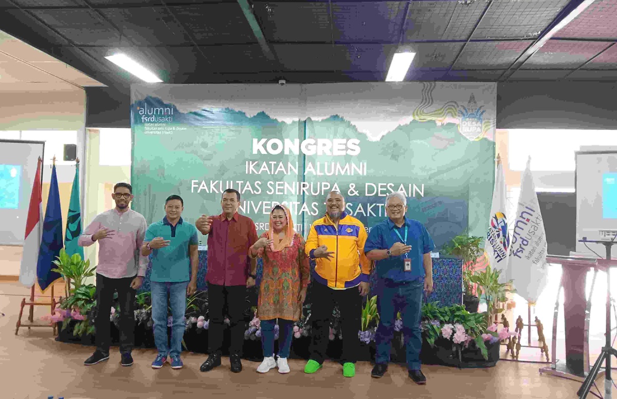 Puncak acara peRAYAan DesaRupa’, sebuah rangkaian kegiatan Pemilu, Kongres, dan Reuni Iluni Trisakti, Sabtu (1392025).