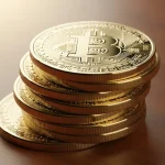 Tumpukan koin Bitcoin (1)