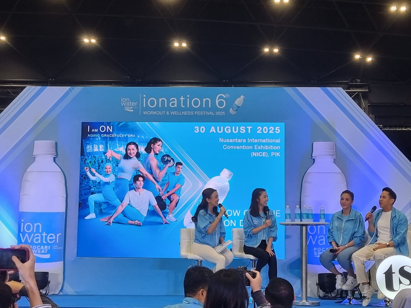 Maia Estianty dalam acara IONATION 2025 by ION WATER, Sabtu (30/8/2025)