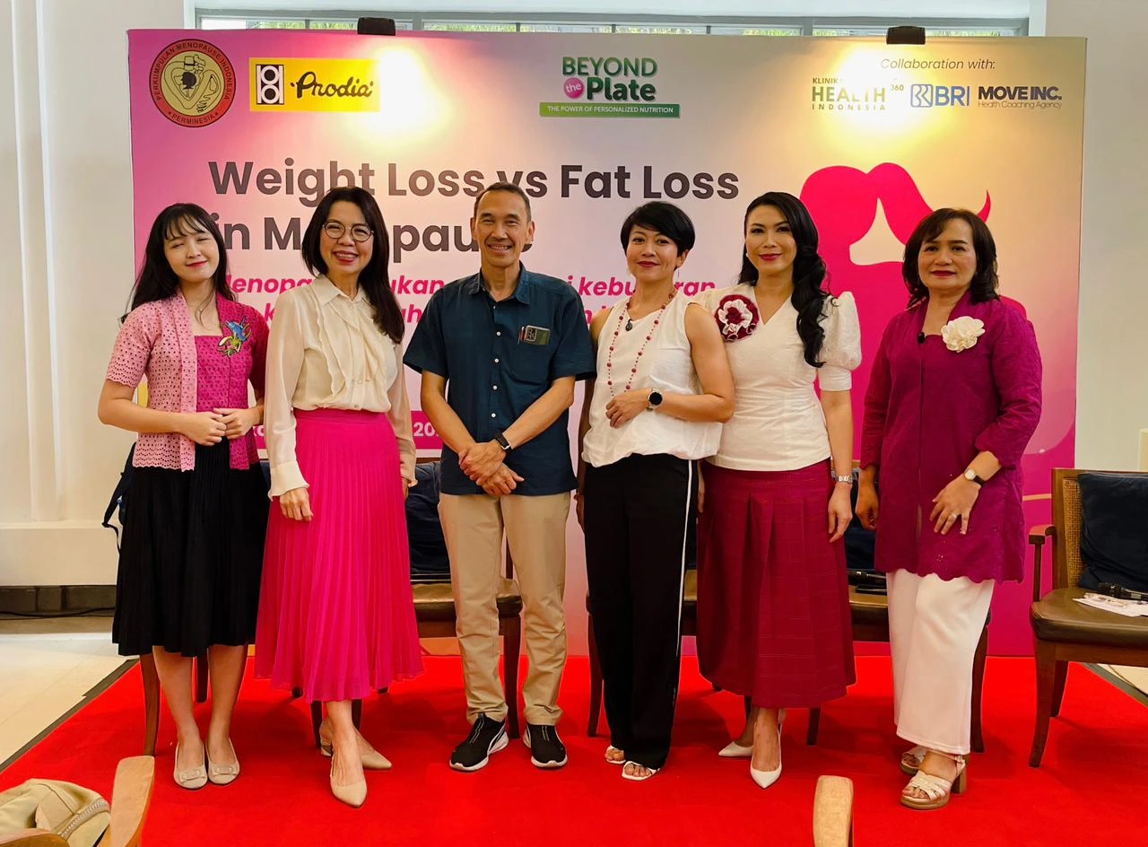Seminar & Media Briefing dengan tema “Weight loss vs fat loss in Menopause