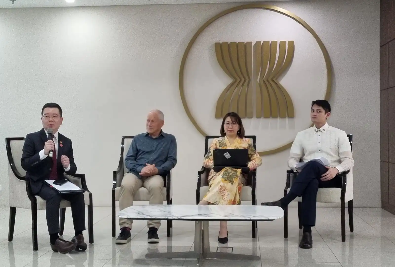 Peluncuran Jajak Pendapat Persepsi Regional ASEAN Pertama Mengenai Ekonomi Kreatif di Jakarta, Rabu (22/10/2025).