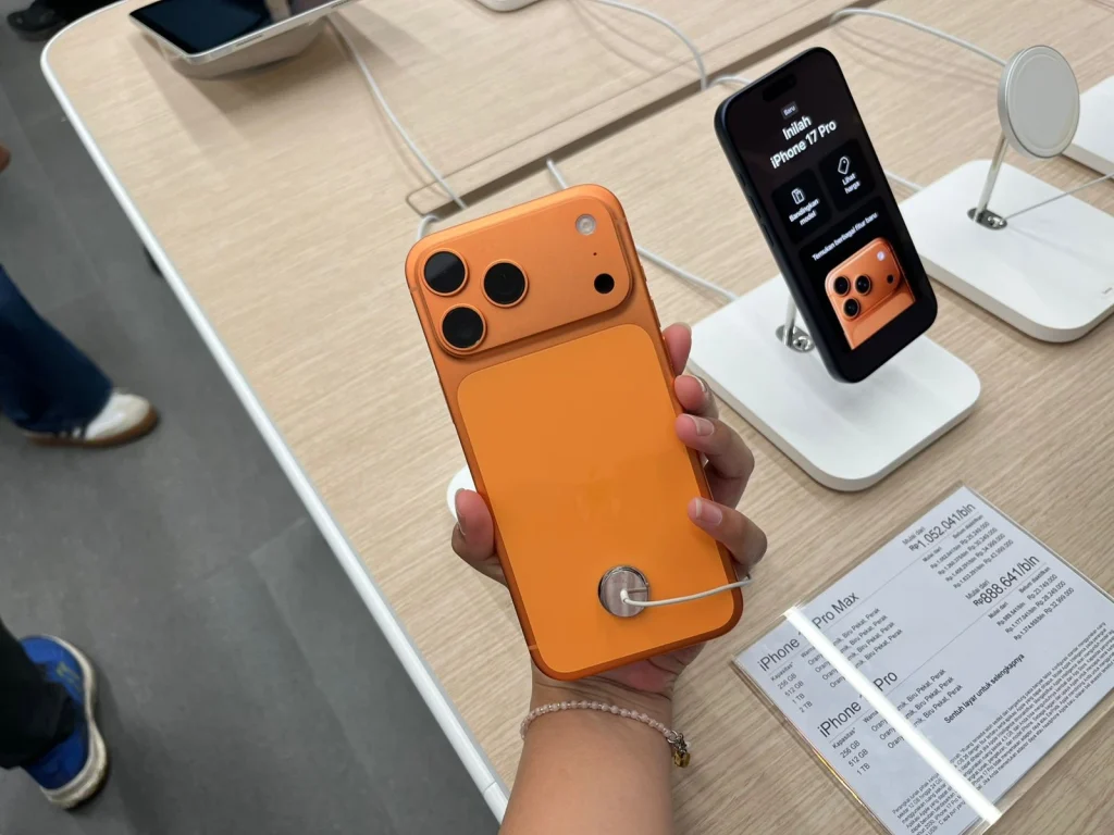 Peluncuran iPhone 17 di Indonesia. (Foto: istimewa)