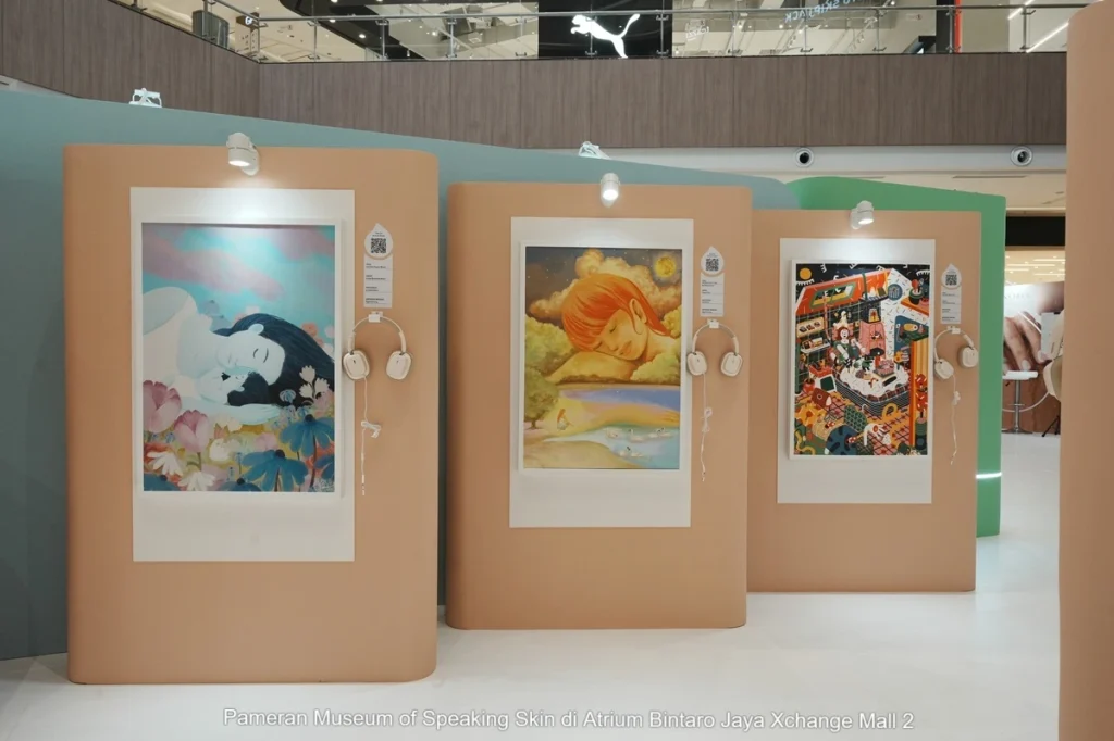 Pameran Museum of Speaking Skin di Atrium Bintaro Jaya Xchange Mall 2