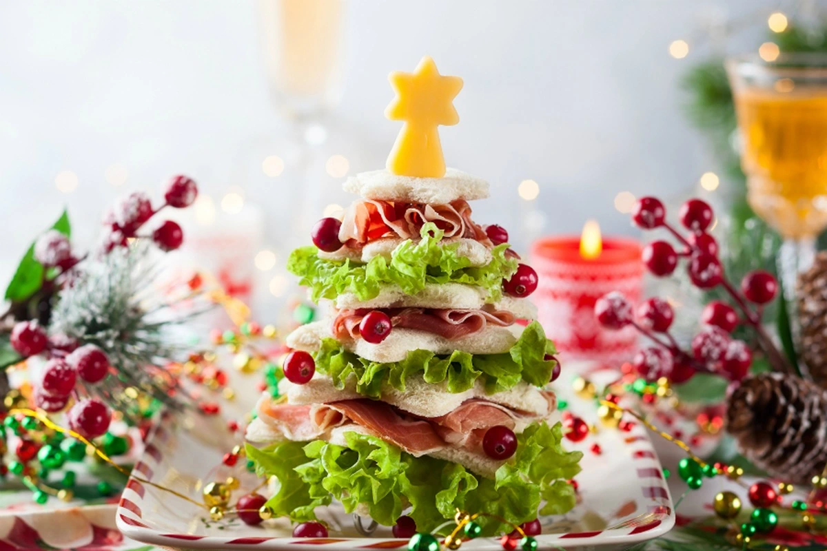 Christmas sandwich