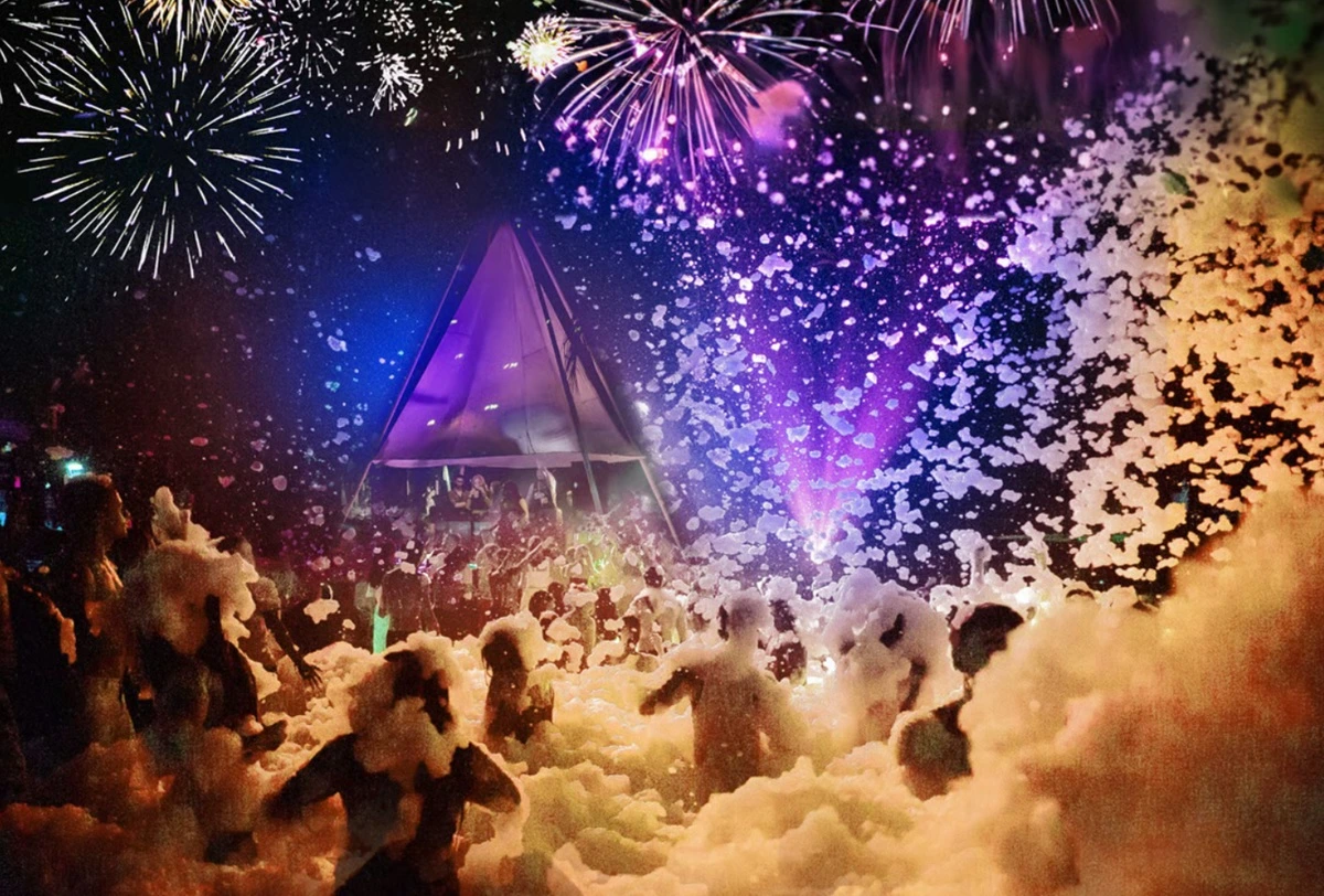 NYE Pool Party 2025 di Legian, Bali.