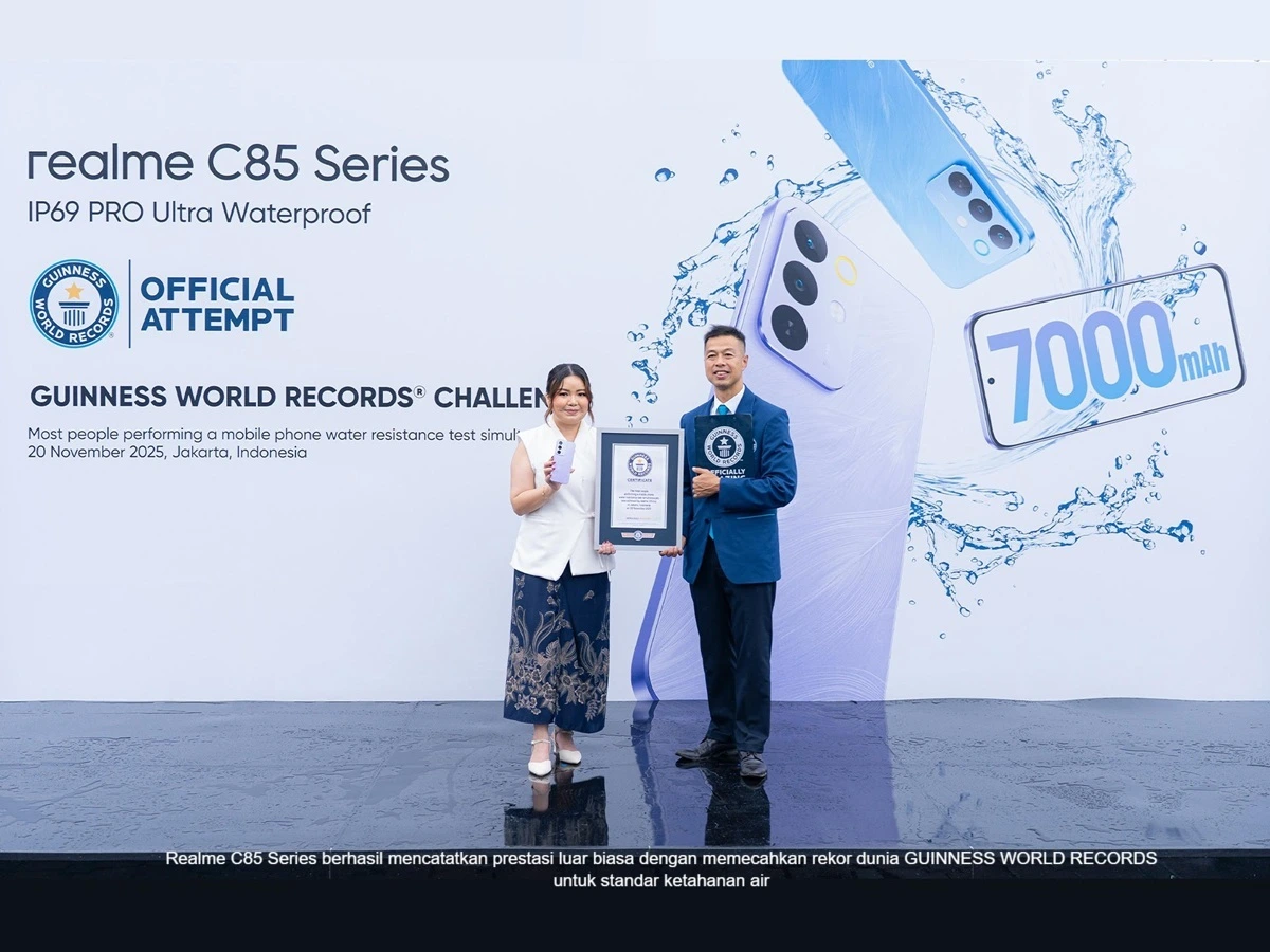 Realme Catat Rekor