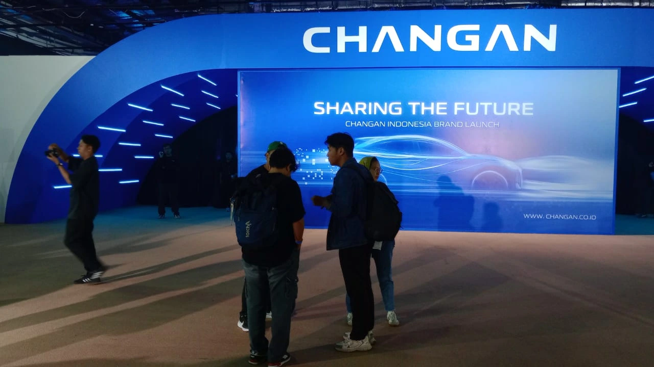 Brand launching CHANGAN Indonesia, Rabu (19/11/2025), di Jakarta.