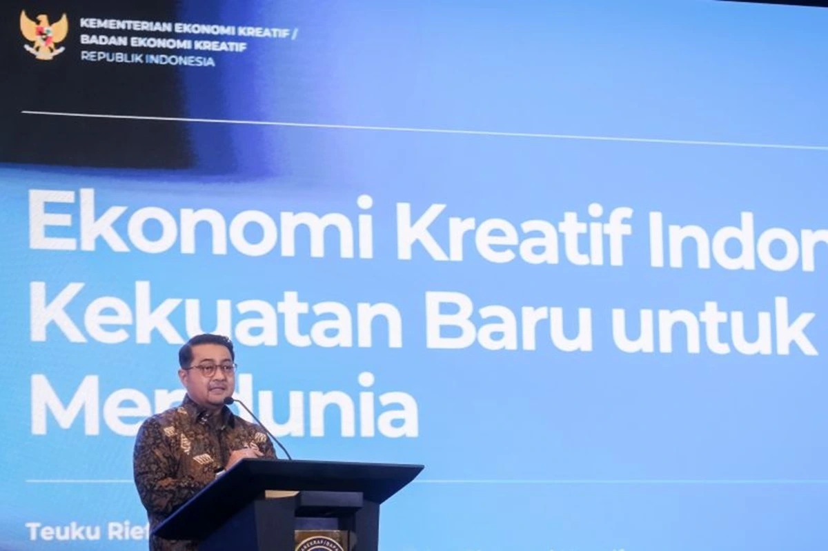 Menteri Ekonomi Kreatif Sebut UMKM, Motor Pertumbuhan Ekonomi dan Inovasi Indonesia