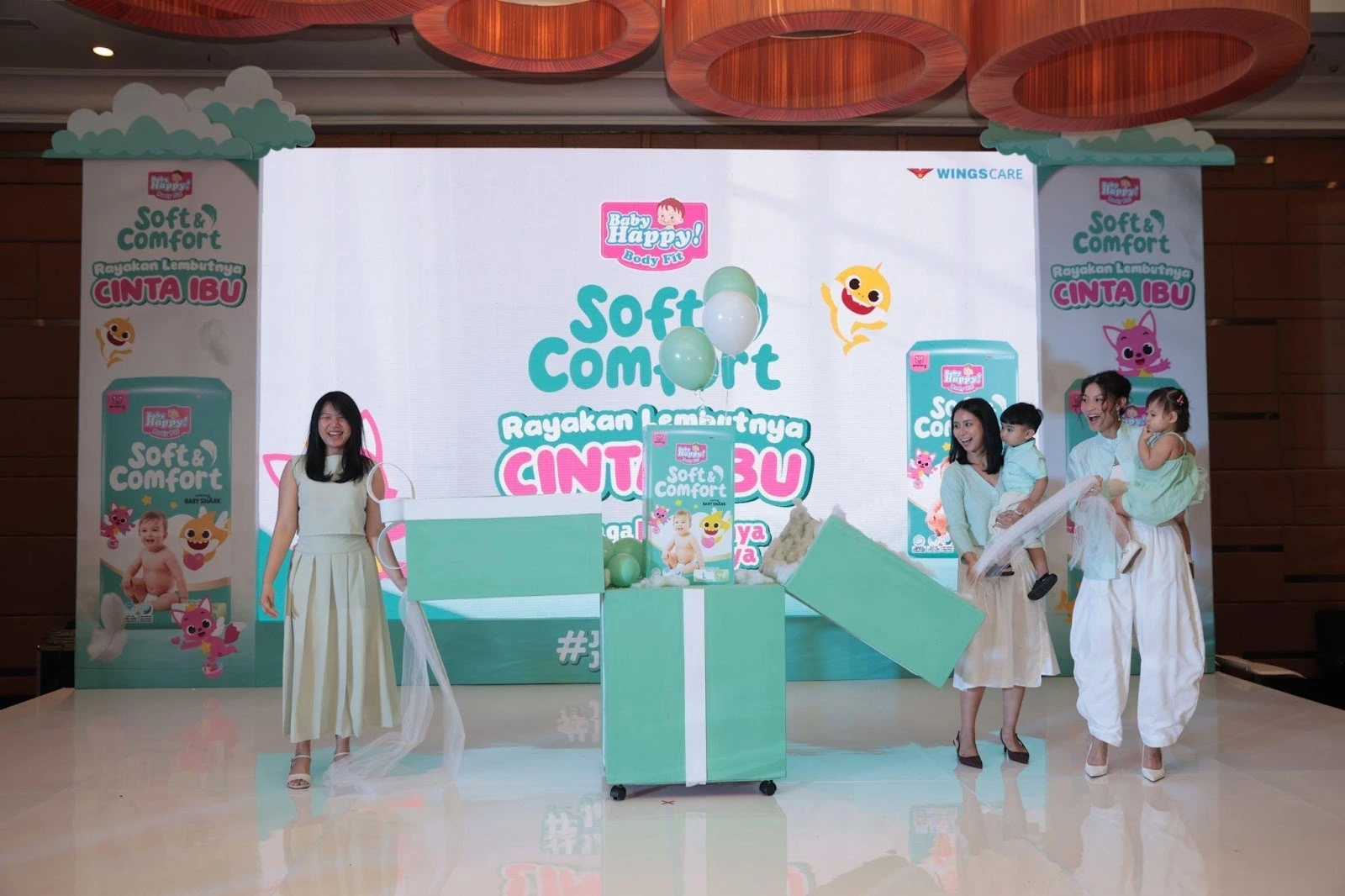 Product Launching Baby Happy Soft & Comfort, Minggu (21/12/2025).