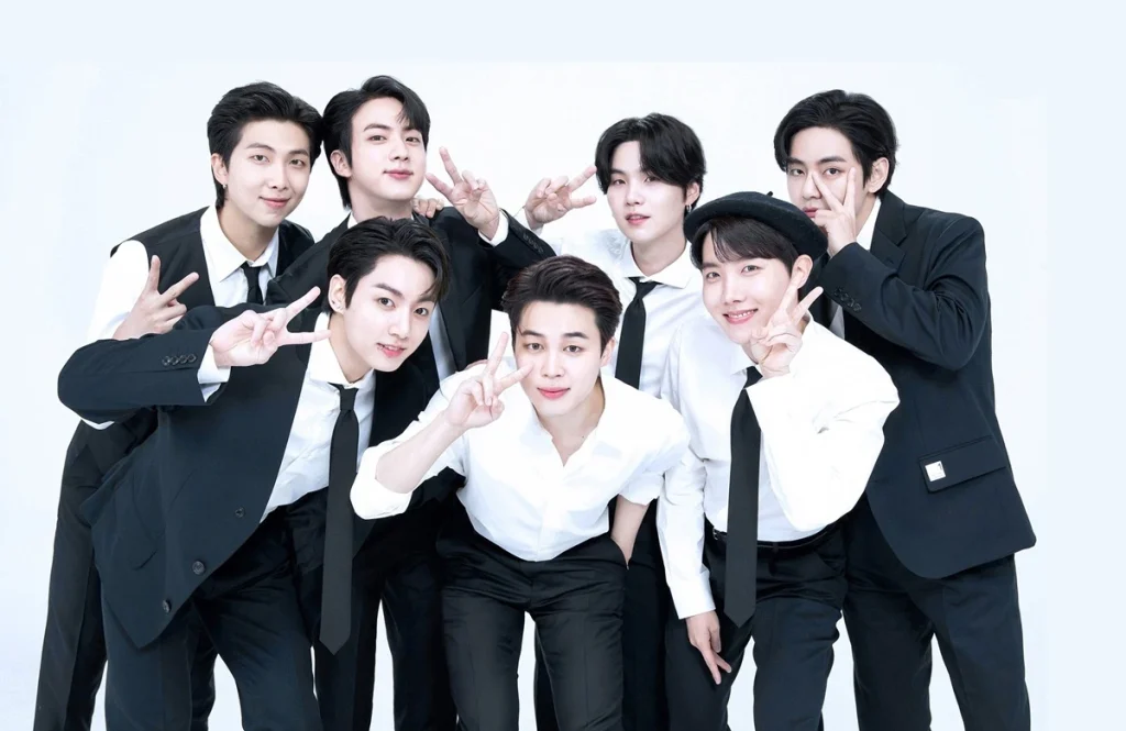Group idol BTS atau Bangtan Boys.