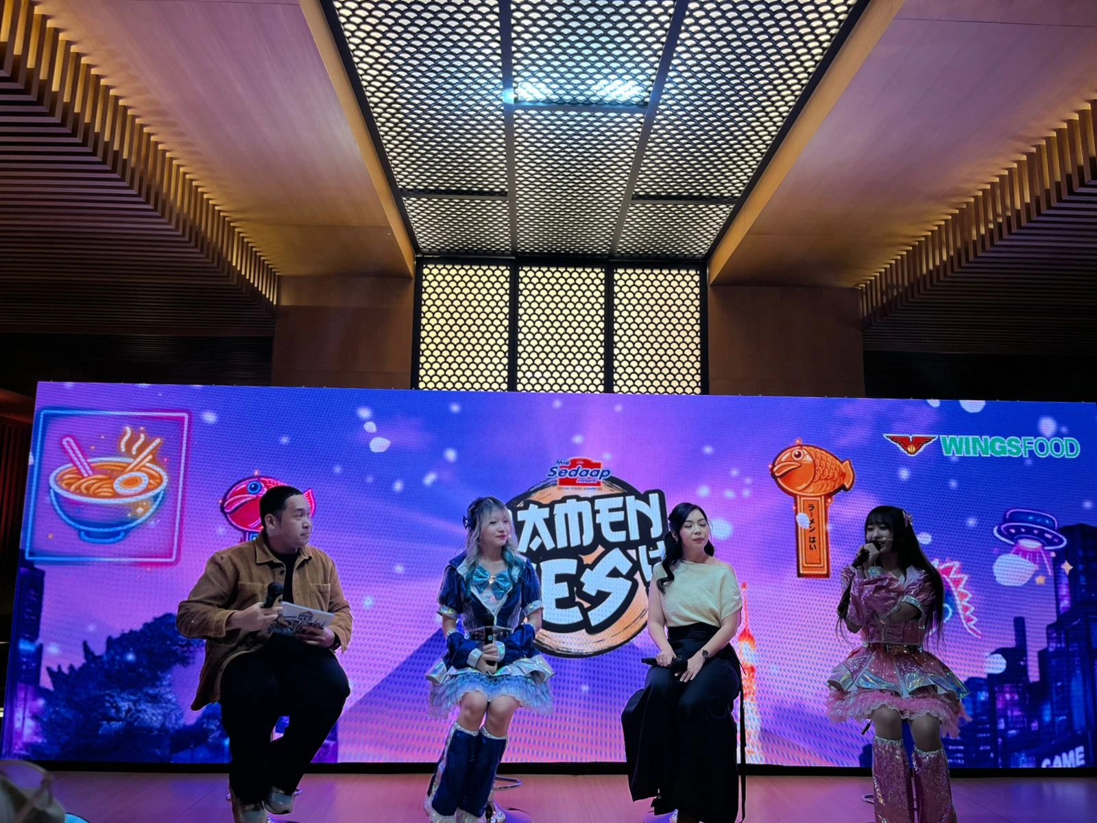 Press Conference Peluncuran Ramen YES, inovasi terbaru dari Mie Sedaap – ramen Jepang ala Hakata yang kini dapat dinikmati di rumah.