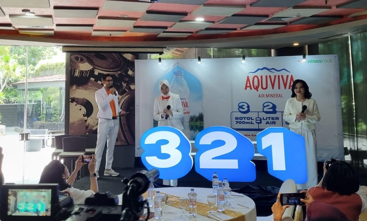 INGS mengenalkan kampanye AQUVIVA 3–2–1, gerakan edukatif yang dirancang untuk membentuk kebiasaan hidrasi seimbang dengan cara sederhana dan mudah diingat.