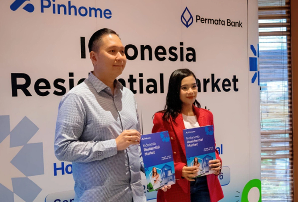 Konferensi pers Pinhome di Jakarta.