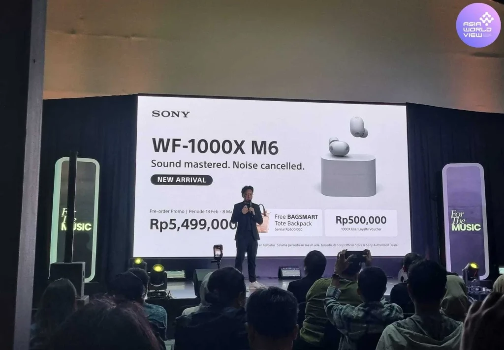 Abdurahman Tirza, Personal Entertainment Product Marketing head PT Sony Indonesia di Jakarta.