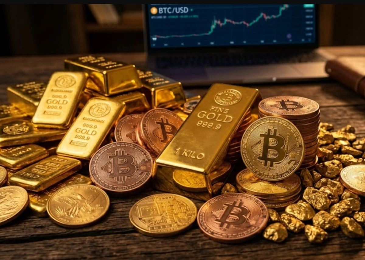 Bitcoin dan emas