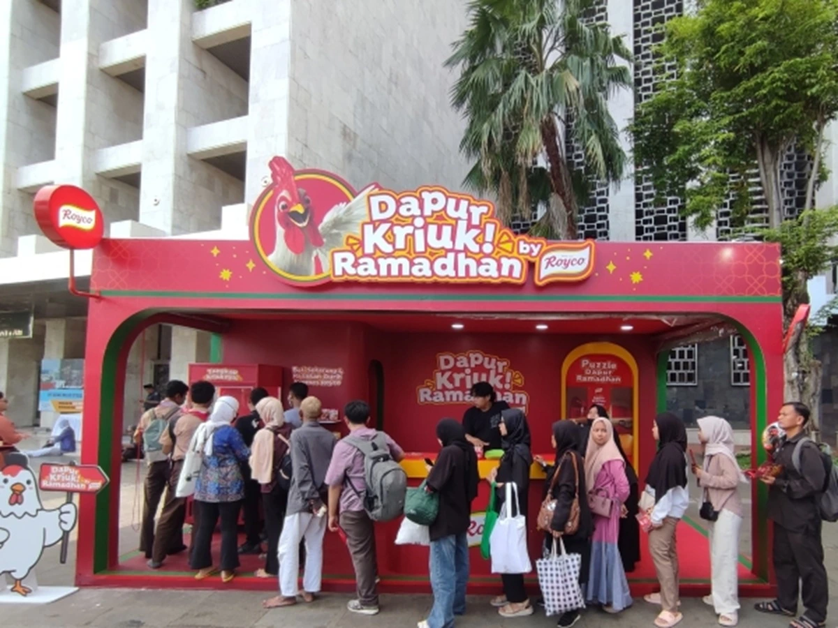 Royco bersama Masjid Istiqlal menghadirkan program berbagi kelezatan untuk menghangatkan momen kebersamaan di bulan Ramadan