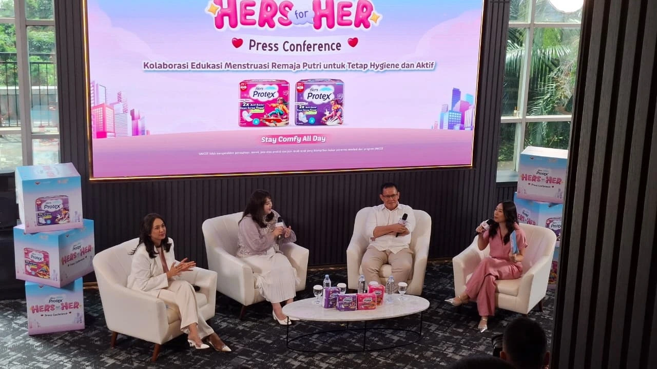 WINGS for UNICEF Bersama Hers Protex Luncurkan Rangkaian Edukasi Kebersihan Menstruasi bagi Remaja Putri di Sekolah"