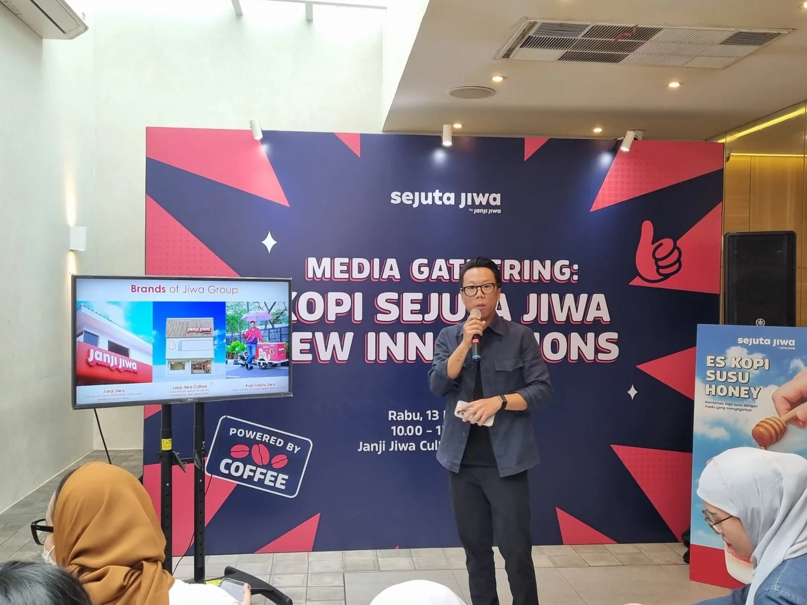 Billy Kurniawan, CEO dan Founder JIWA Group, dalam media gathering, Rabu (13/5/2026).