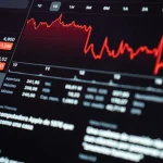 Ilustrasi penurunan harga saham.(freepik)