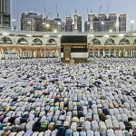 Umat Muslim di seluruh dunia berkumpul di Mekkah, Arab Saudi, melaksanakan ibadah.