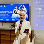dr. Ratu Abigail Audity, B.Med.Sc, M.Si, Chief Business Marketing & Customer Management Officer Bamed, dalam konferensi pers, Kamis (18/6/2026).