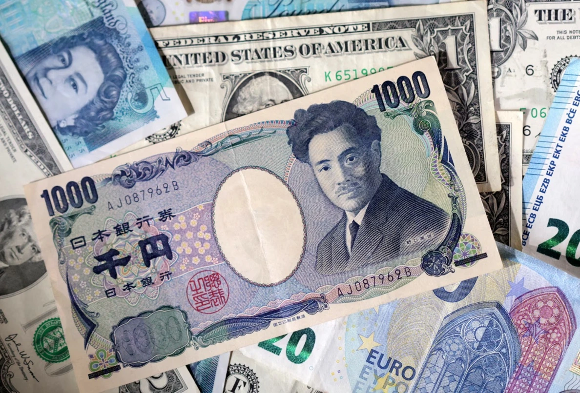 Yen, mata uang Jepang.(Reuters)