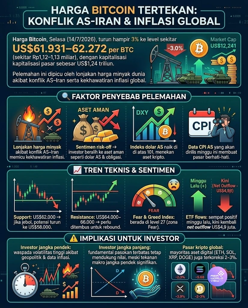 Infografis Bitcoin
