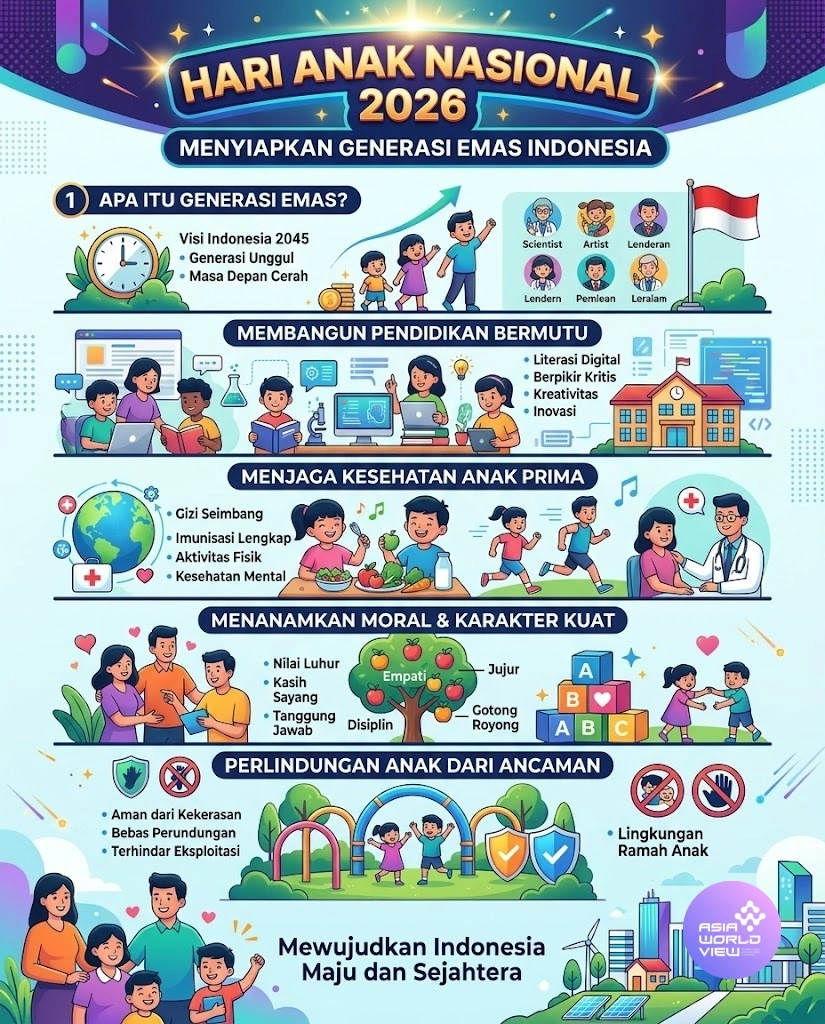Infografis Hari Anak Nasional