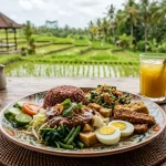 Makanan sehat ala Indonesia, gado-gado.