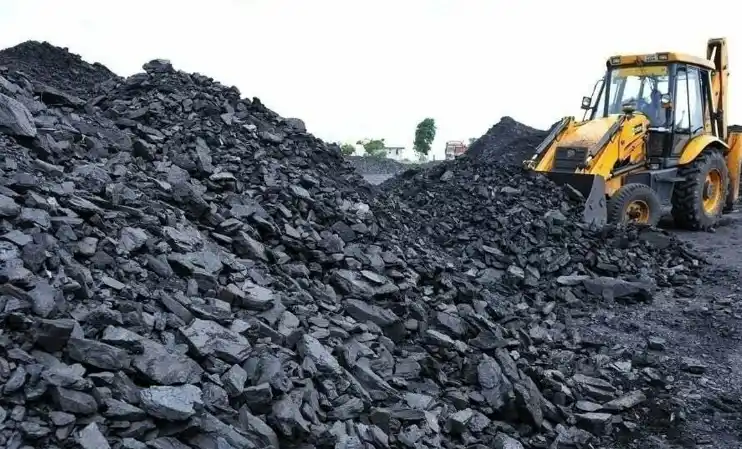 Produksi batu bara.