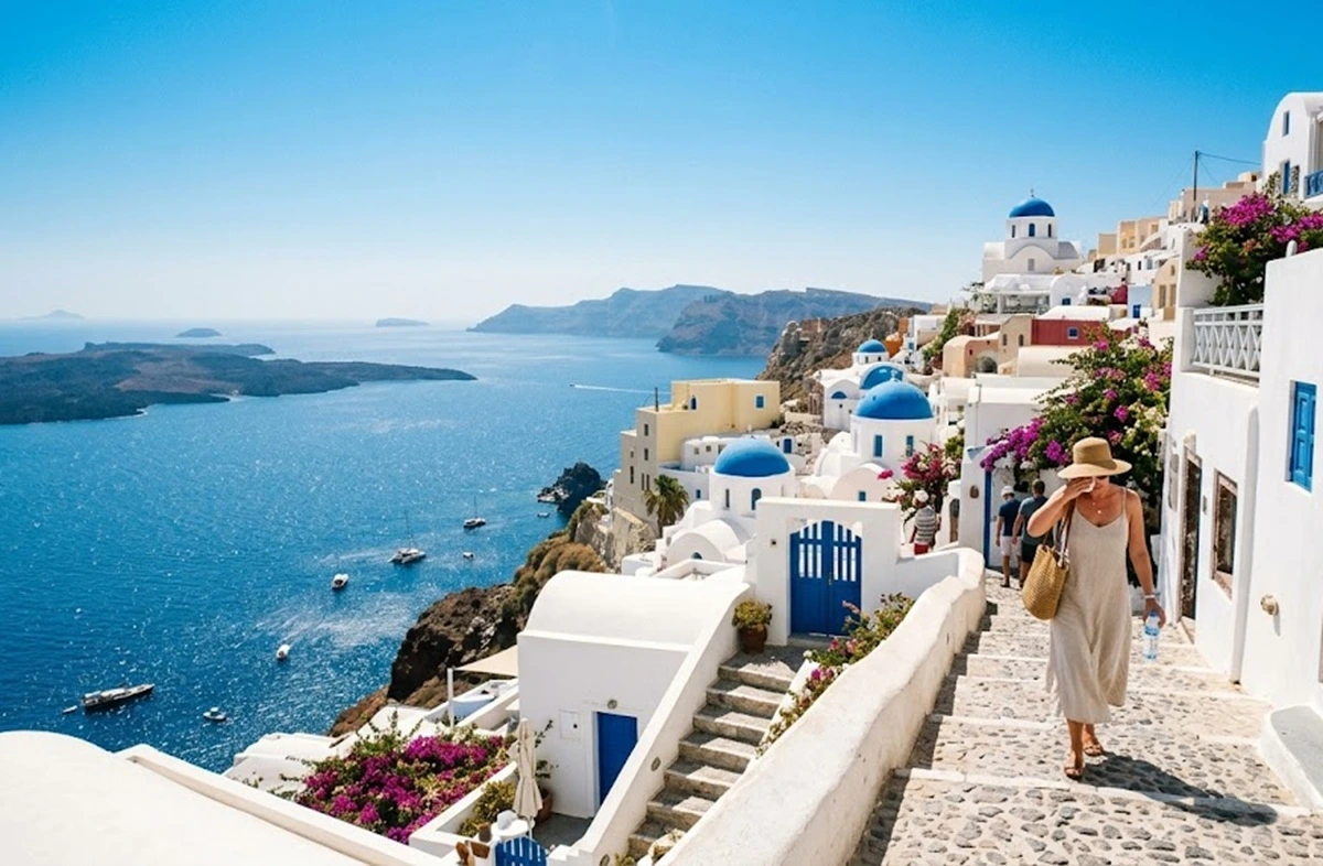 Santorini, Yunani