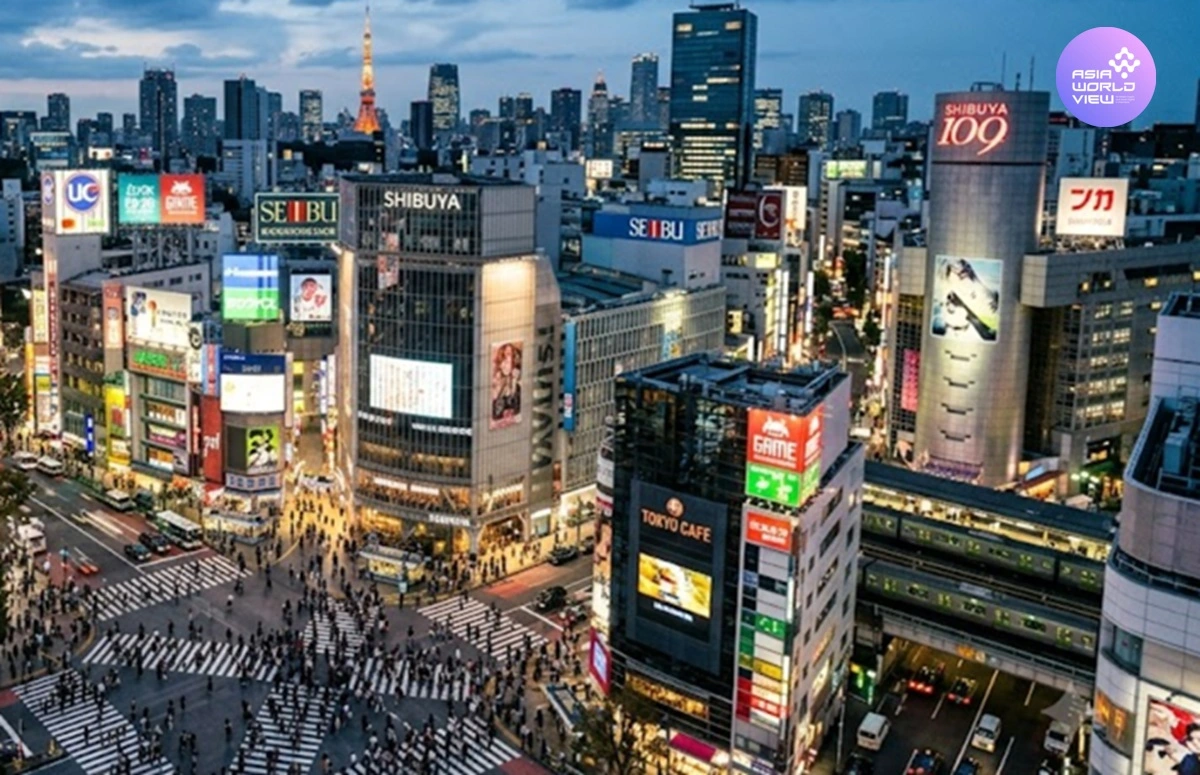 Suasana kawasan Shibuya di Tokyo, Jepang.(Asia World View)