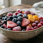 frozen fruits