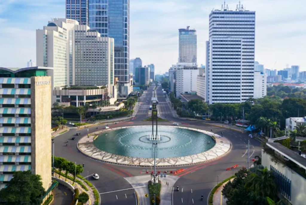 Bundaran Hotel Indonesia, Jakarta.