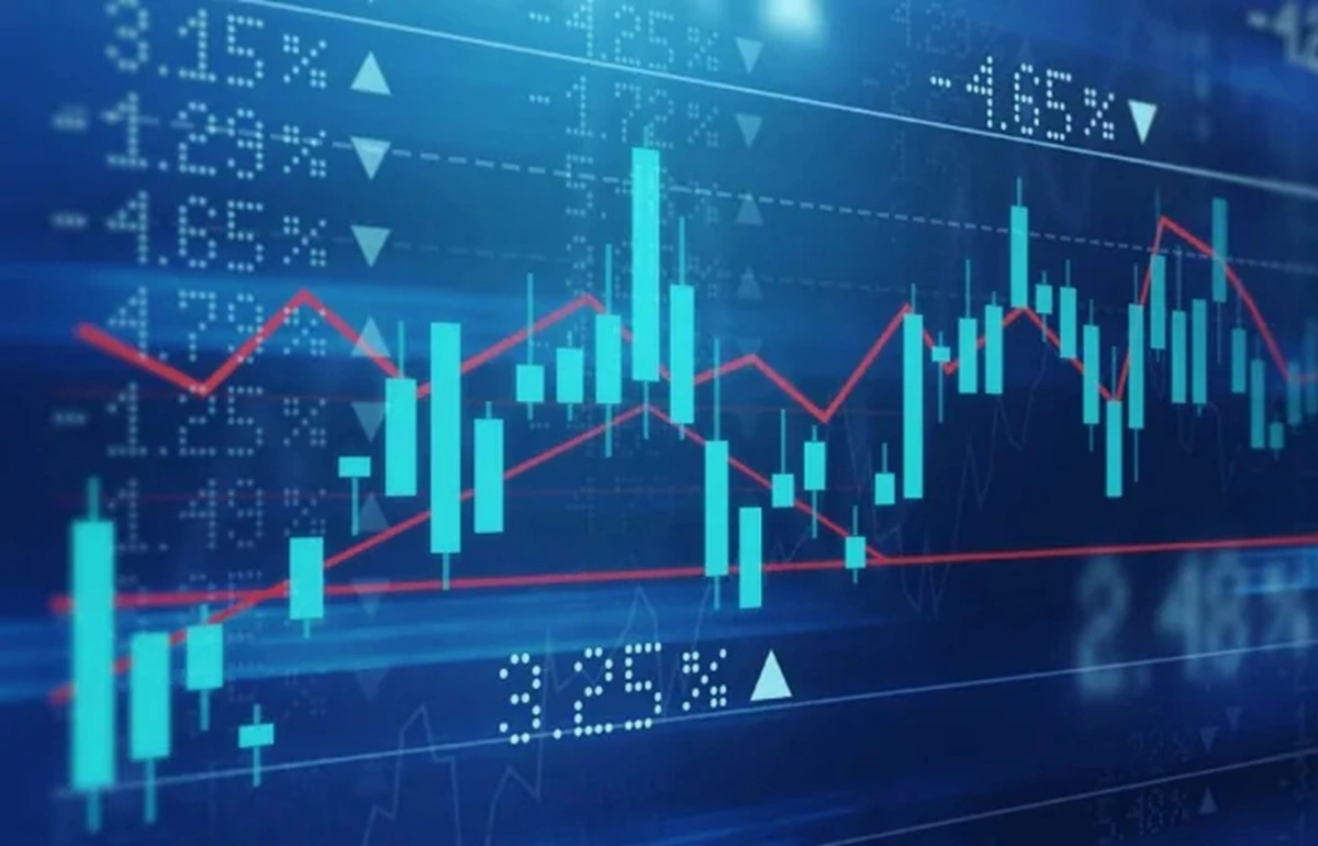 lustrasi pergerakan haraga saham