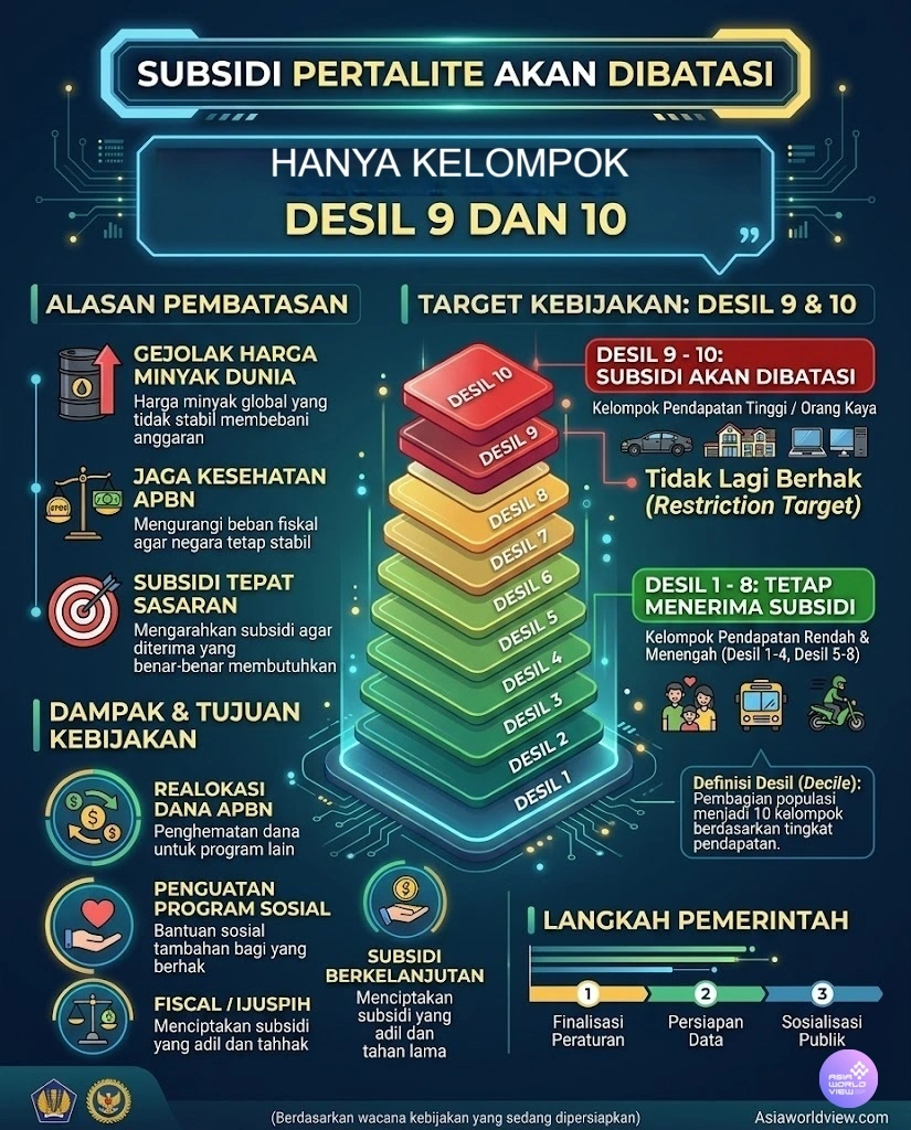 Infografis BBM Subsidi Dibatasi 